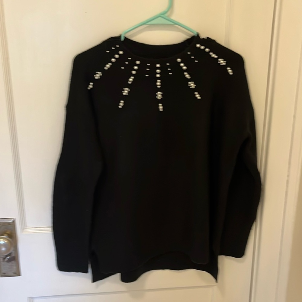 Ann Taylor Loft Outlet beaded sweater
